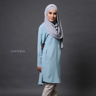 AIREEN TUNIC - POWDER BLUE (10)